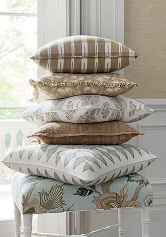 Thibaut Design Beige Color Story in Indienne